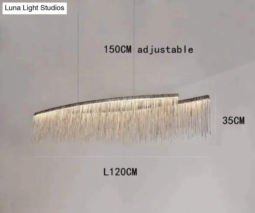 Solana - Tassel Chain Led Chandelier
