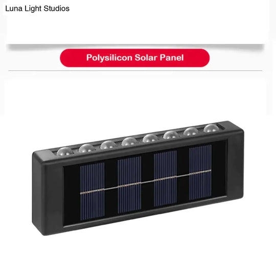 Solar Wall Lamp Outdoor Waterproof Up And Down Luminous Lighting Lamps