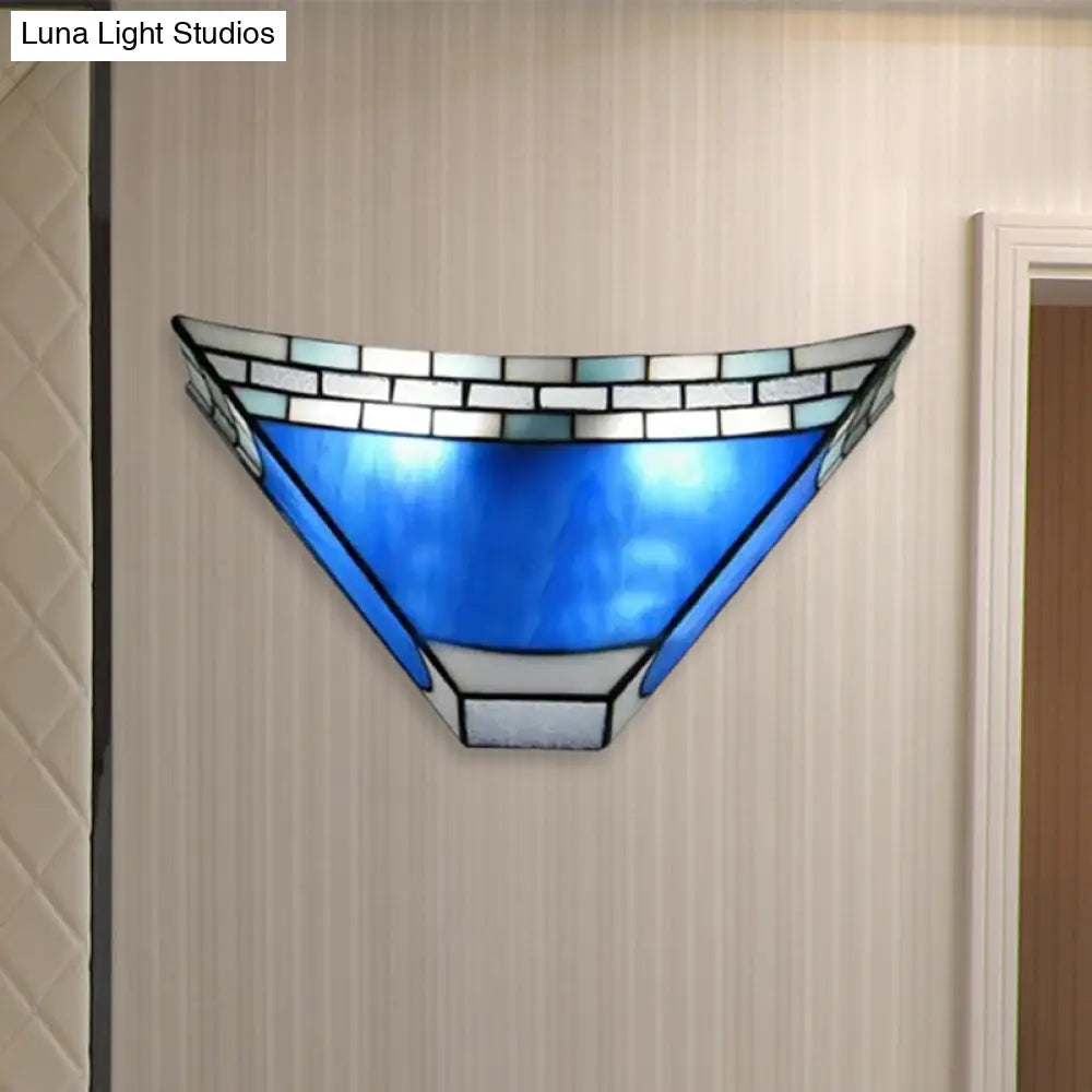 Stained Glass Tiffany Wall Sconce Light: Perfect For Living Room Décor