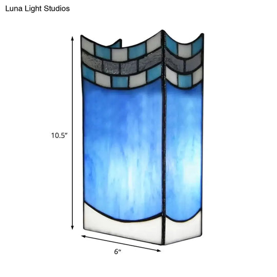 Stained Glass Tiffany Wall Sconce Light: Perfect For Living Room Décor