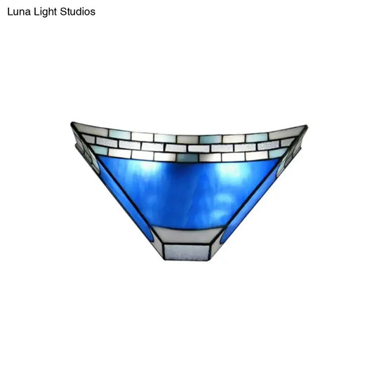 Stained Glass Tiffany Wall Sconce Light: Perfect For Living Room Décor
