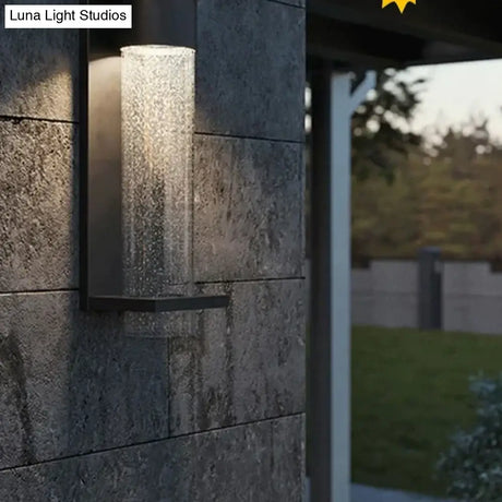 Stainless Steel Modern Led Waterproof Ip54 Wall Light 12W Indoor Outdoor Lamp For Garden Street
