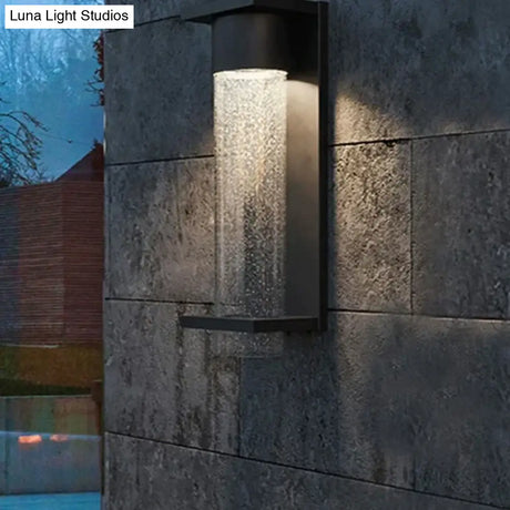 Stainless Steel Modern Led Waterproof Ip54 Wall Light 12W Indoor Outdoor Lamp For Garden Street