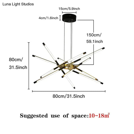 Starbeam Modern Chandelier