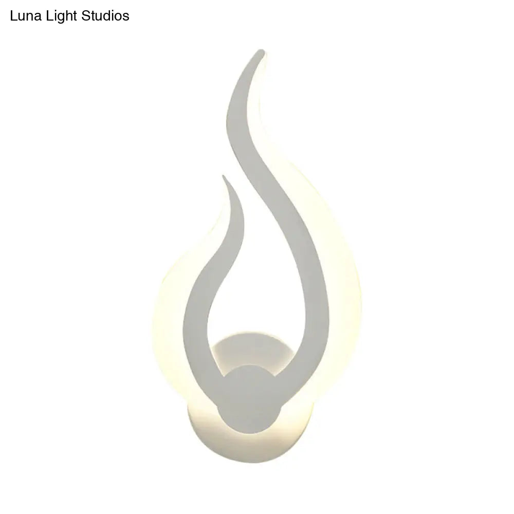 Stylish Fire-Shaped Led Wall Sconce For Kitchen And Dining Room