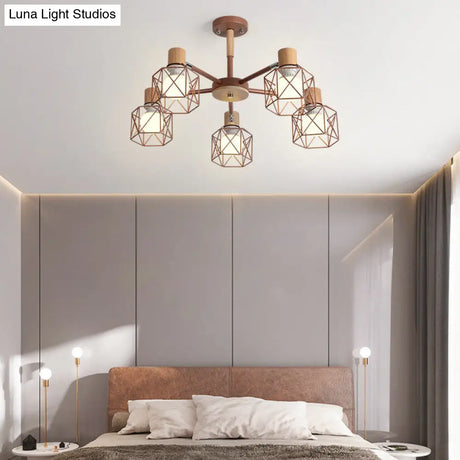 Stylish Macaron Ceiling Pendant: Metal Hanging Light For Nurseries