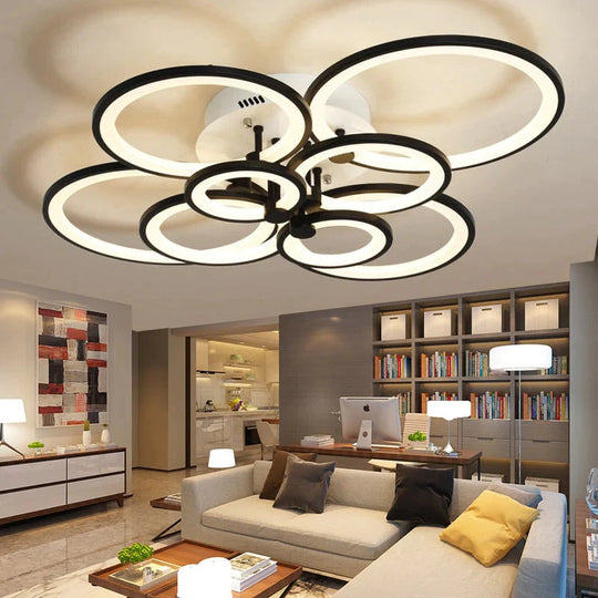 Moderne LED-Deckenleuchten für die Oberflächenmontage für Wohnzimmer und Schlafzimmer