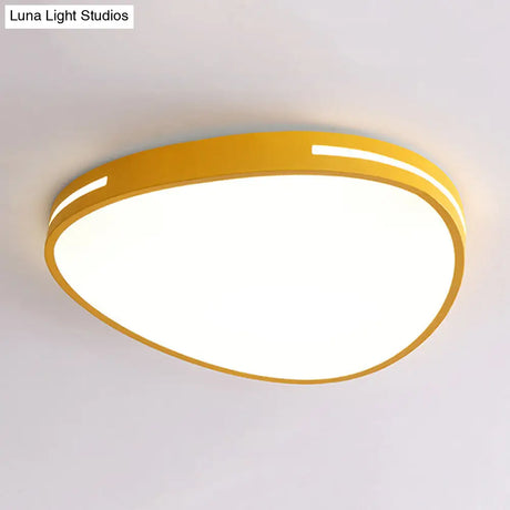 Teardrop Led Ceiling Light For Kindergarten And Bedroom - Nordic Style