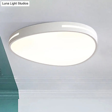 Teardrop Led Ceiling Light For Kindergarten And Bedroom - Nordic Style
