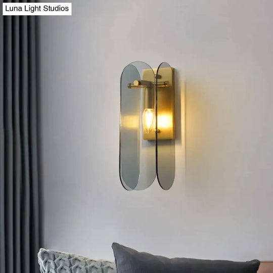 The Living Room Background Copper Wall Lamp Lamps