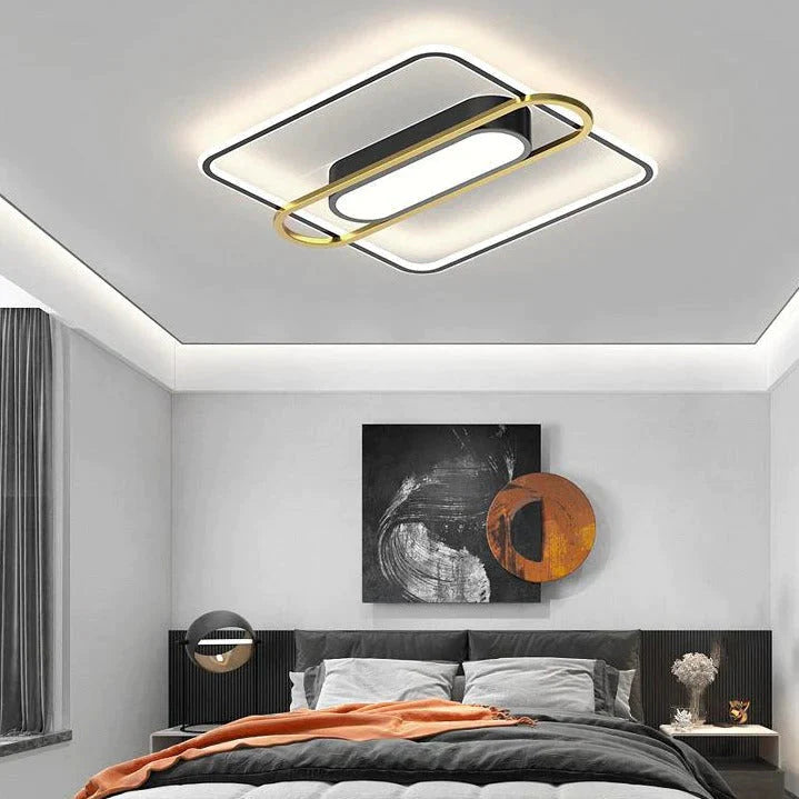 Dünne Schlafzimmer Restaurant Moderne Einfache Seite-emittierende LED Decke Lampe Dekoration