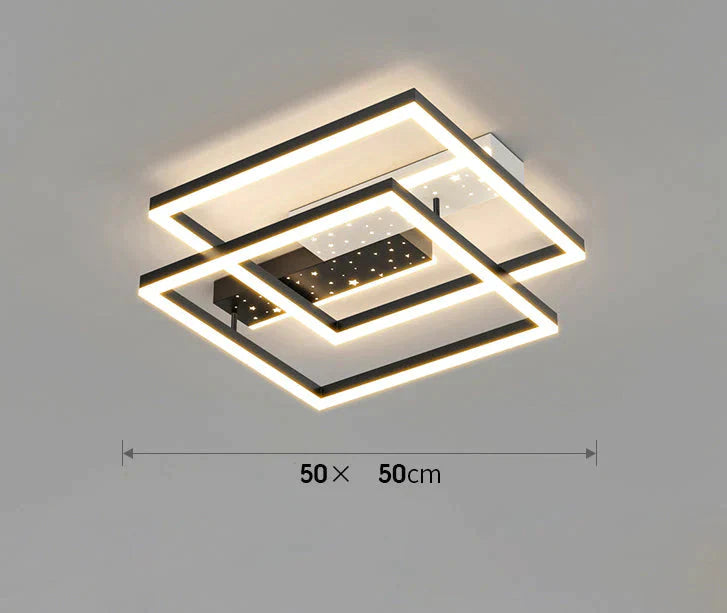 Dünne Schlafzimmer Restaurant Moderne Einfache Seite-emittierende LED Decke Lampe Dekoration
