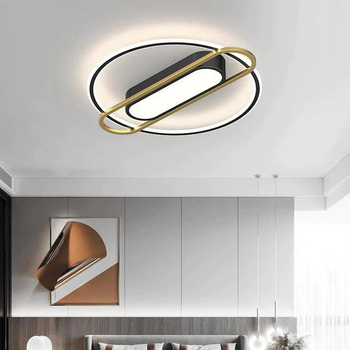 Dünne Schlafzimmer Restaurant Moderne Einfache Seite-emittierende LED Decke Lampe Dekoration