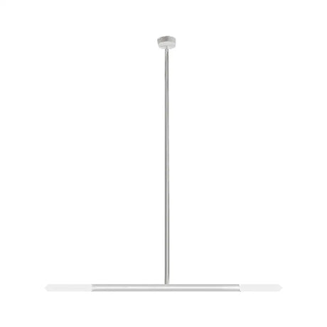 Tube Chandelier Led Ceiling Pendant Light - Modern Black/White/Gold Design 2/4/6-Light Options