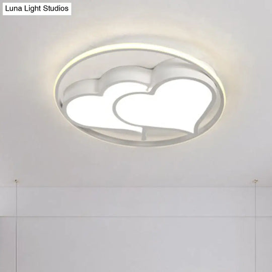 Ultrathin Led Flush Mount Bedroom Ceiling Fixture - Acrylic & Contemporary Lighting