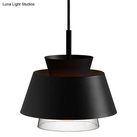 Upside Down Trifle Pendant Light With Metal Macarons Perfect Dining Room Table Lighting
