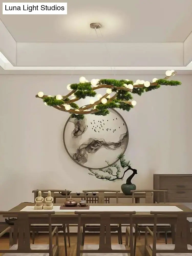 Valencia Vintage Branch Chandelier – Classical LED Pendant Light
