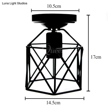 Vintage Ceiling Lights Birdcage Ceiling Lamp Shade Home Lighting Ceiling