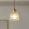 Vintage Clear Glass Hanging Lamp: Modern Tapered Design Ideal For Restaurants - Single-Bulb Pendant