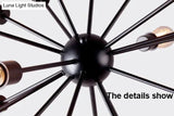 Vintage Industrial Pendant Light 12/16/18/20 Head Sputnik Lamp