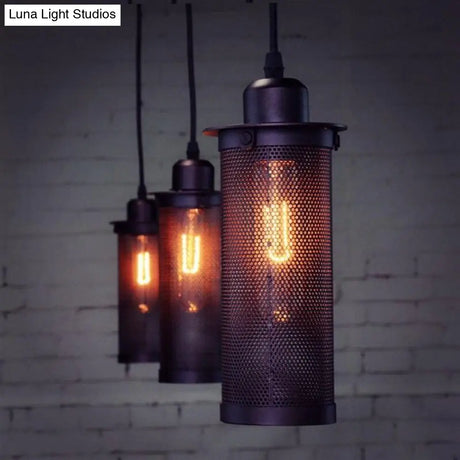 Vintage Metal Pendant Light Loft Kitchen Island Dining Table Living Room Retro Lamps Suspension