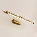Vintage Style Bronze Carved Vanity Lighting Fixture - Warm/White Led Wall Sconce Lamp / 19.5 Warm