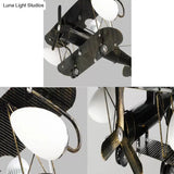 Vintage-Style Glider Kindergarten Metal Chandelier In Antique Brass

Note: Seo Is Important So Its