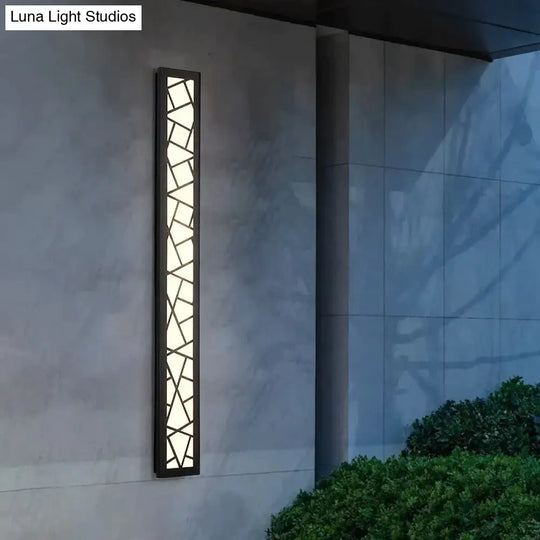 Waterdichte Outdoor Wandlamp Led Tall Ip65 Aluminium Licht Tuin Villa Veranda Blaker 110V 220V Cool