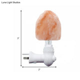 White Led Stone Wall Night Light For Corridor - Modern And Energy Saving
